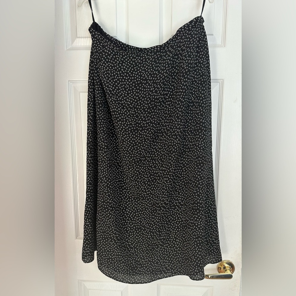 Talbots silk skirt